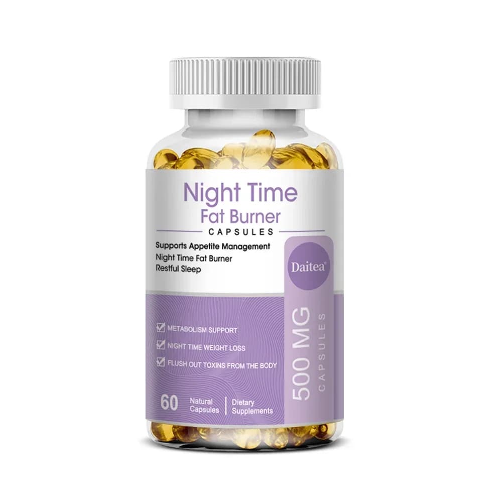bottle of nighttime fat burner supplement — image 7