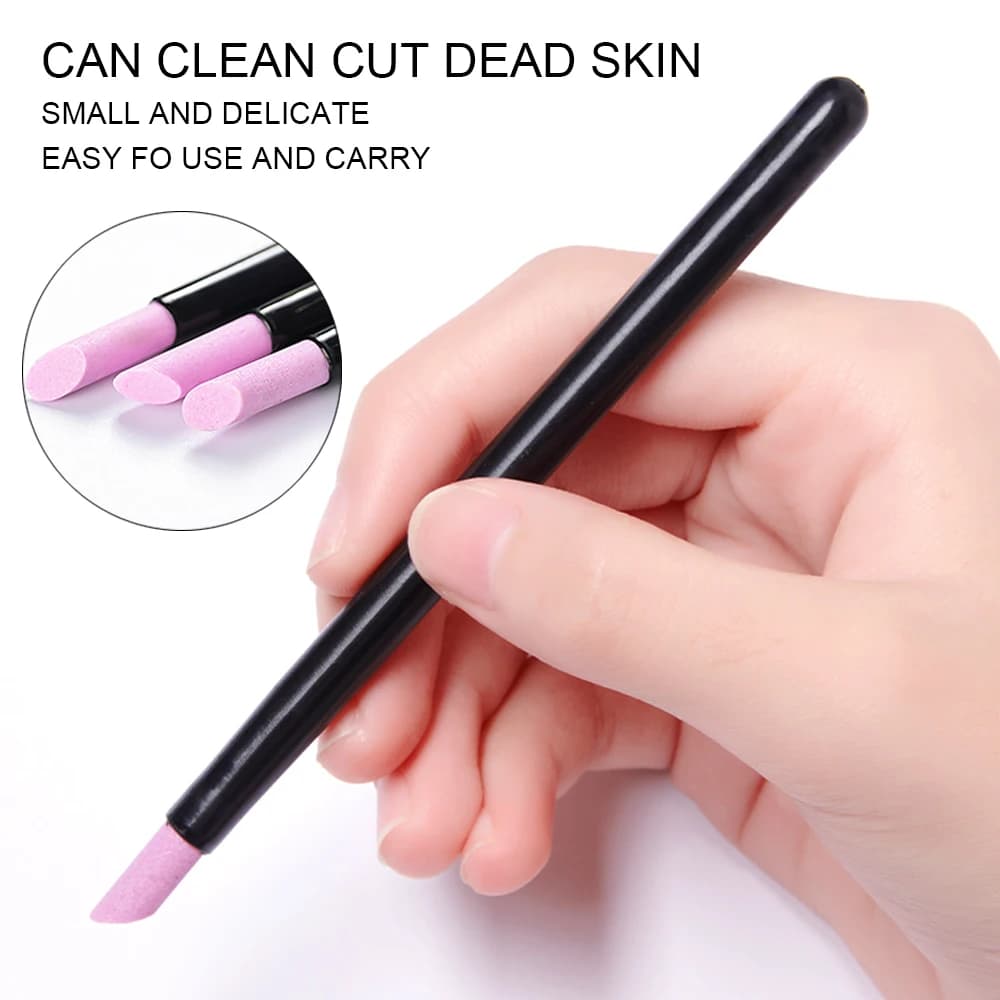 Quartz stone nail file rods for cuticle care — image 2