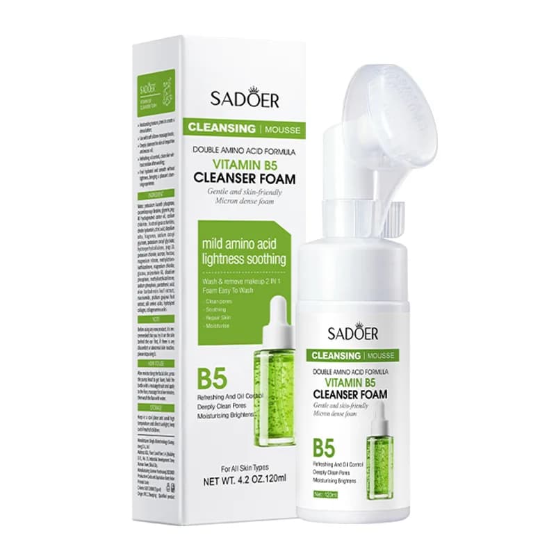 foam facial cleanser bottle — image 7
