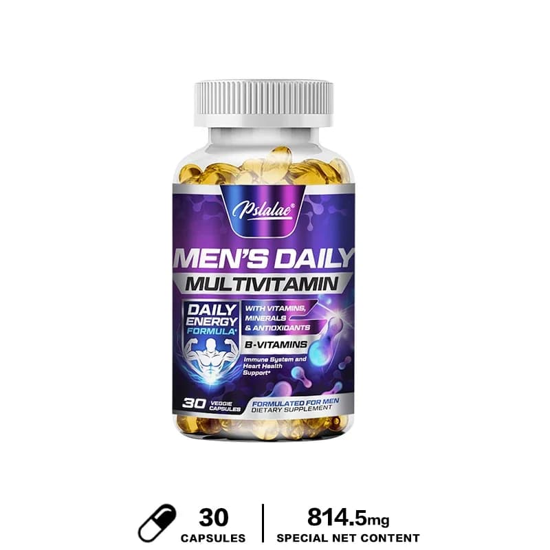 bottle of men's daily multivitamin supplement — image 8