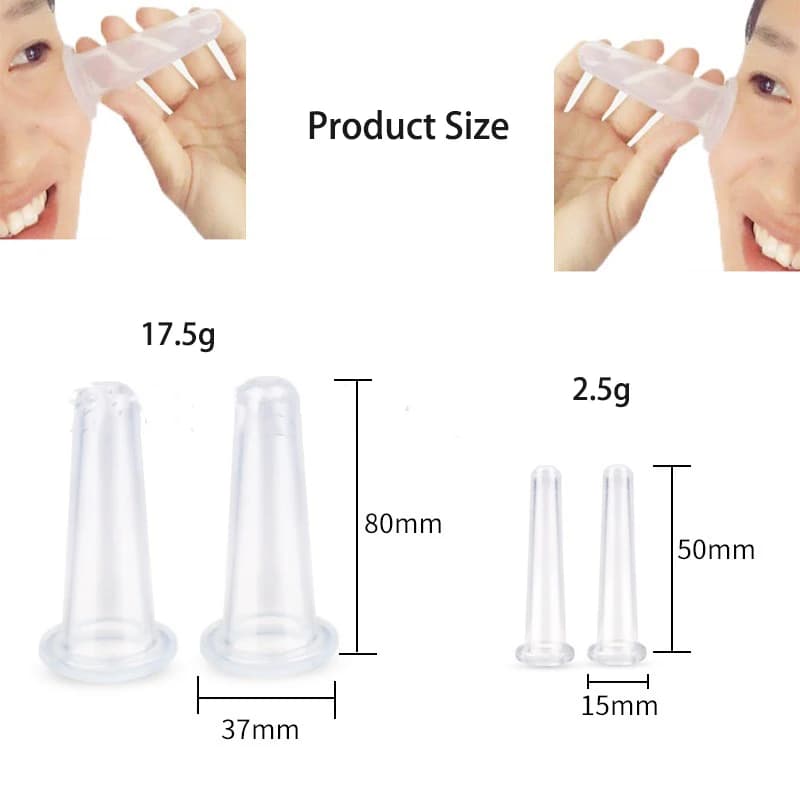 four silicone vacuum cupping jars — image 6