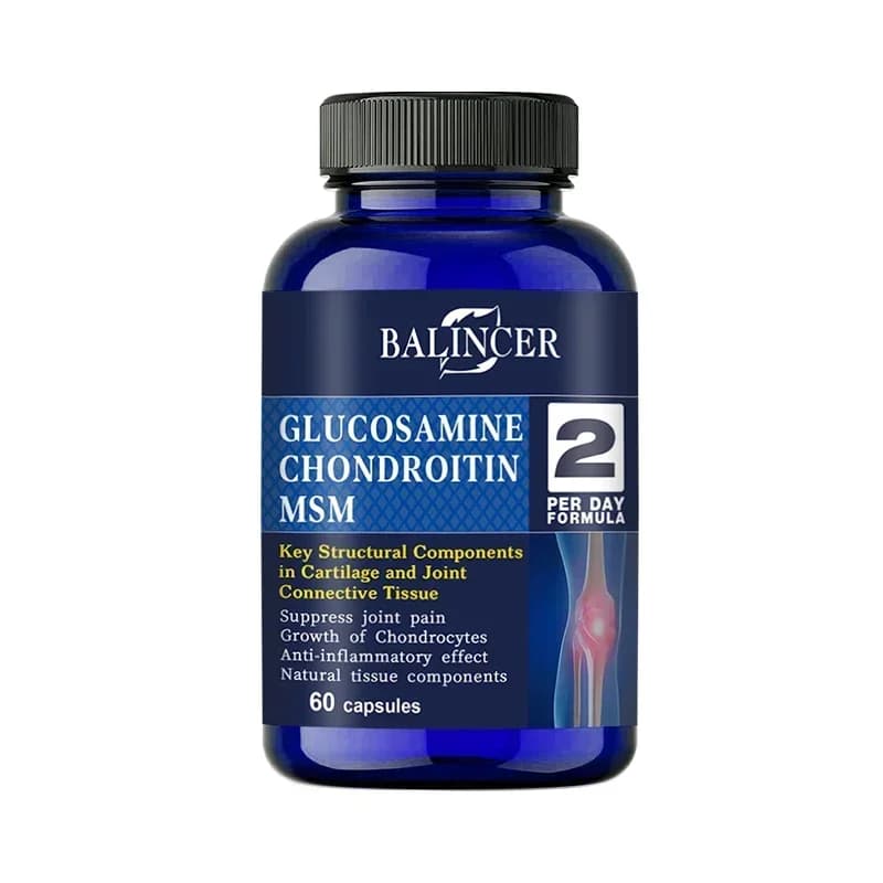 glucosamine chondroitin MSM capsules bottle — image 8