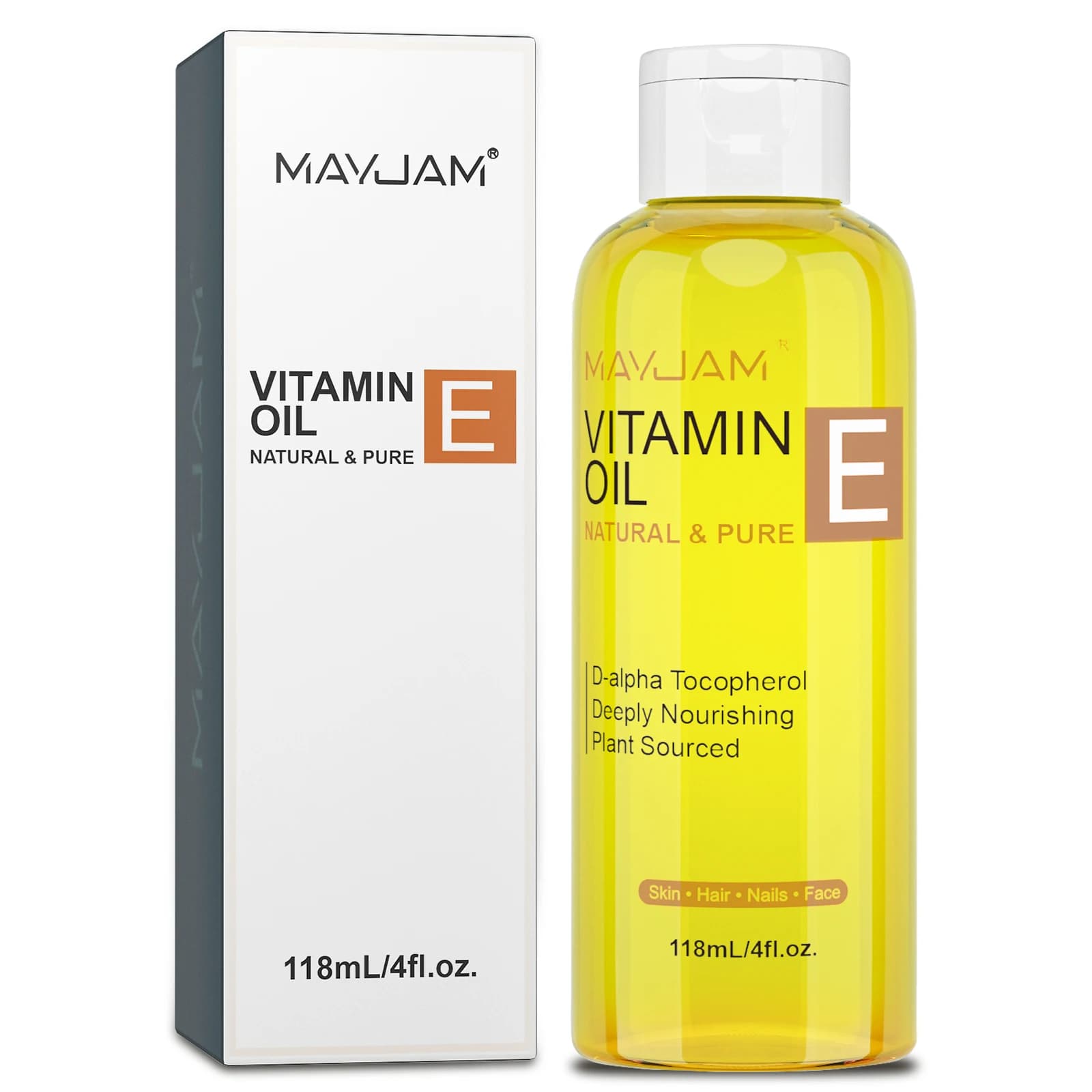 Natural vitamin E face oil bottle — image 8