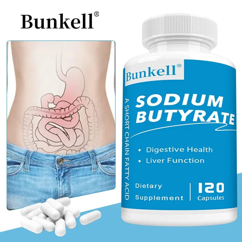 Sodium Butyrate Supplement – Supports Gut and Liver Health