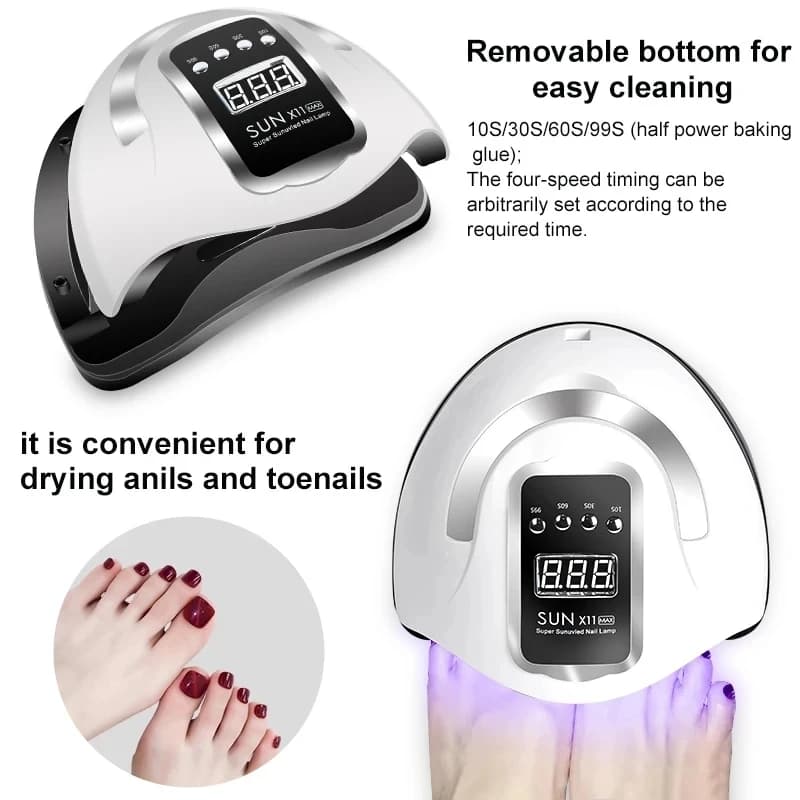 infrared nail lamp with sensor — image 5