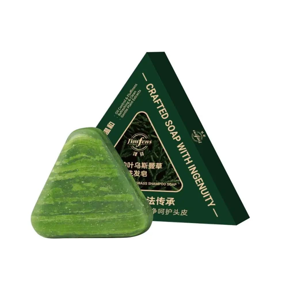 herbal shampoo soap with cypress leaf — image 7