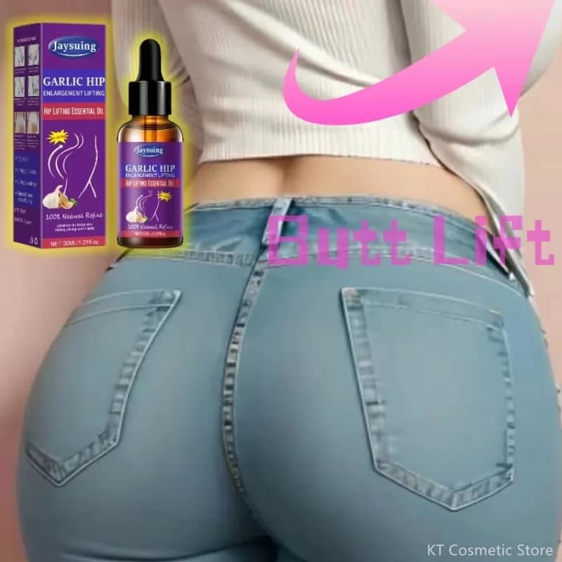 Garlic essential oil bottle for buttock firming — image 5