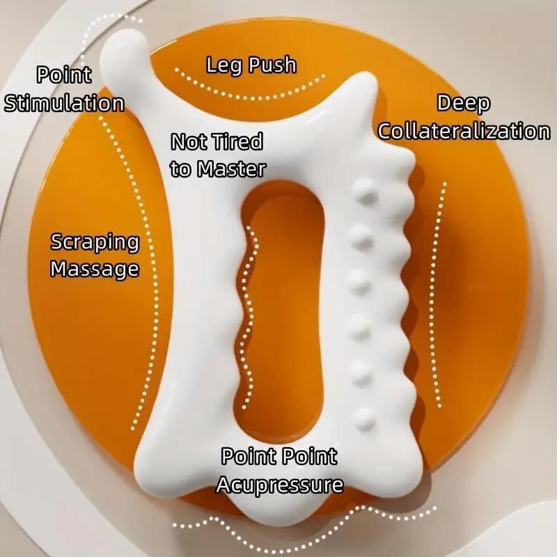 handheld gua sha board for face and body — image 5