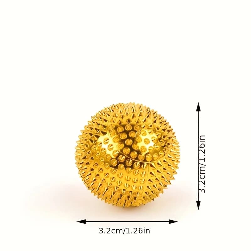 set of two magnetic acupressure balls for foot hand and back — image 5