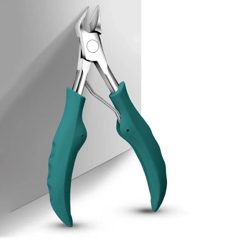 Sharp stainless steel ingrown toenail and cuticle nipper — image 1