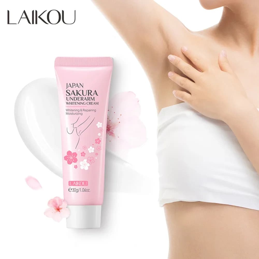 Sakura underarm and body cream tube — image 1