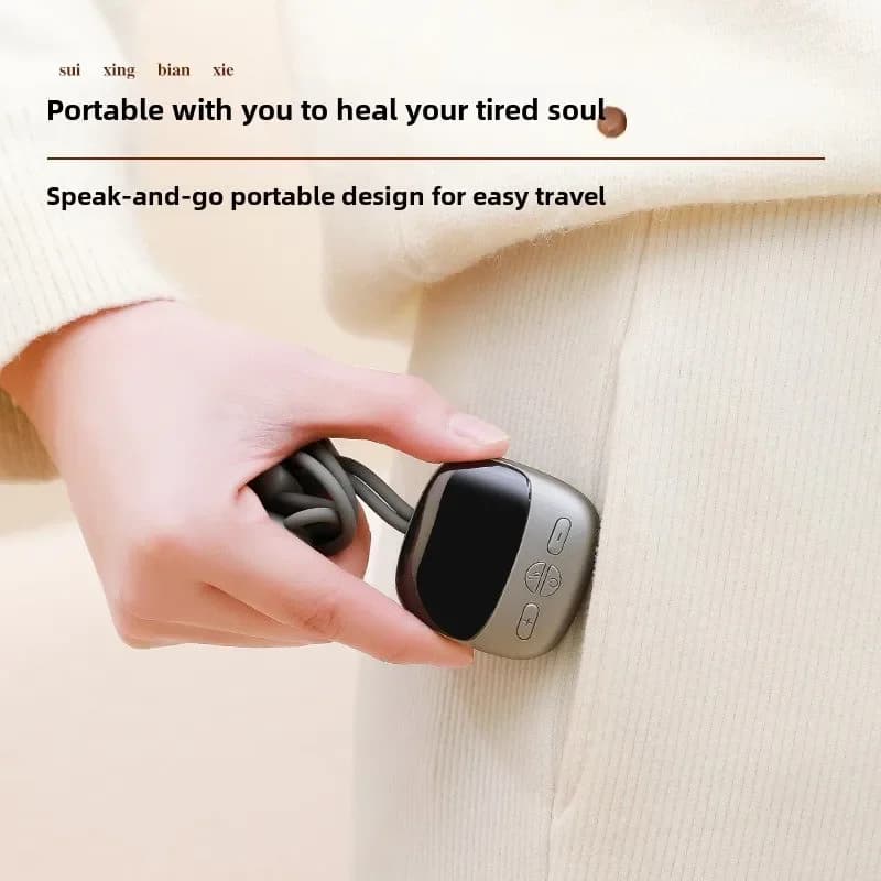 hanging neck and shoulder massager with heat — image 6