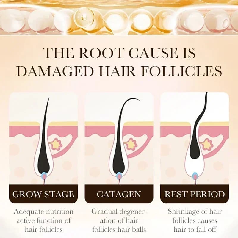 biotin hair growth oil bottle — image 5