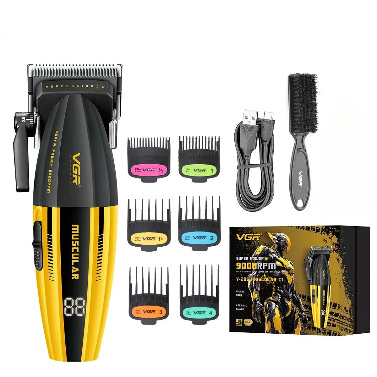 VGR cordless professional hair clipper — image 7