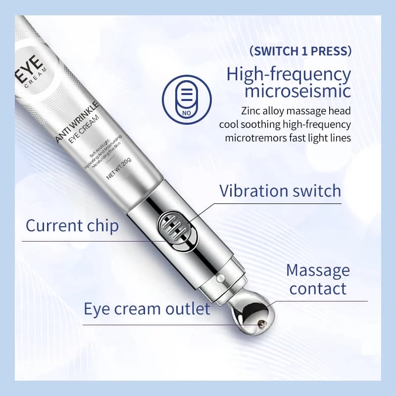 electric massage eye cream tube — image 6