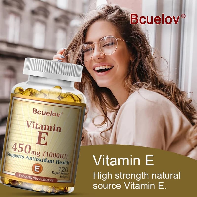 Vitamin E 1000 IU softgel capsules — image 5