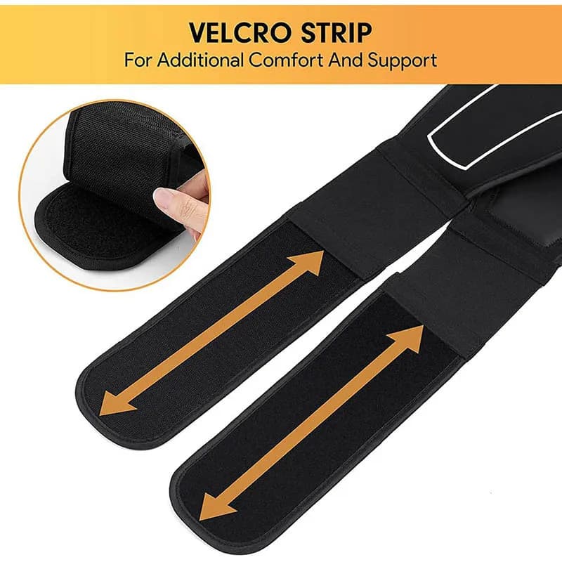 EMS abdominal trainer belt on a waist — image 4