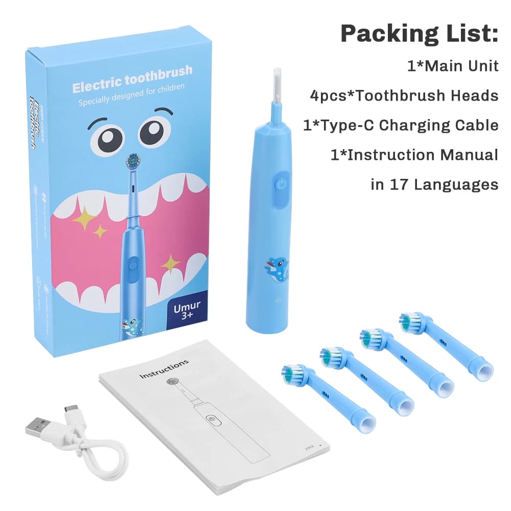 waterproof rechargeable sonic electric toothbrush — image 8