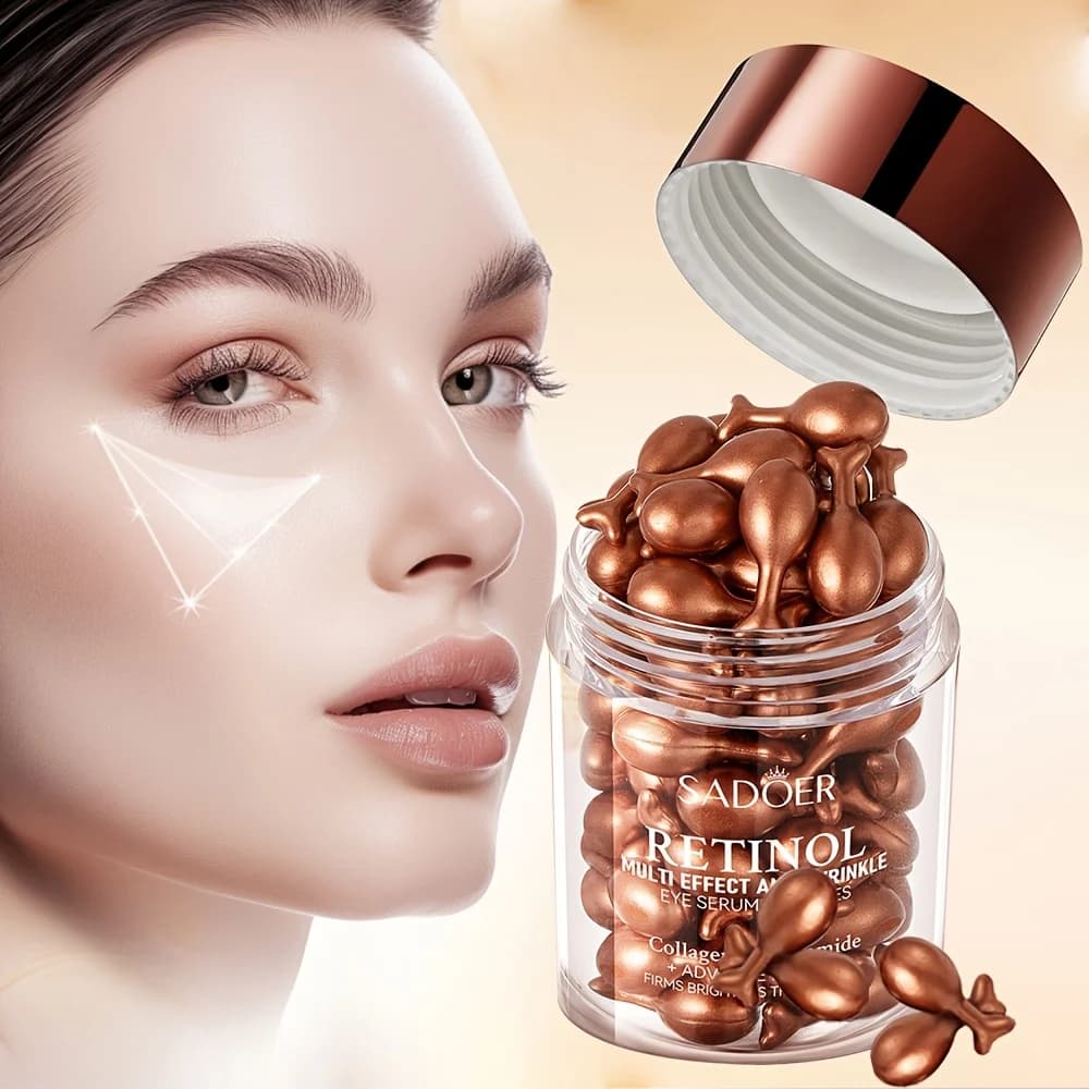 Retinol firming capsule serum bottle — image 1
