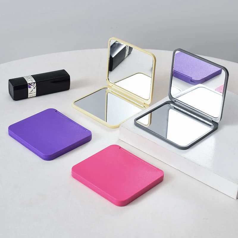 mini double-sided portable makeup mirror — image 5