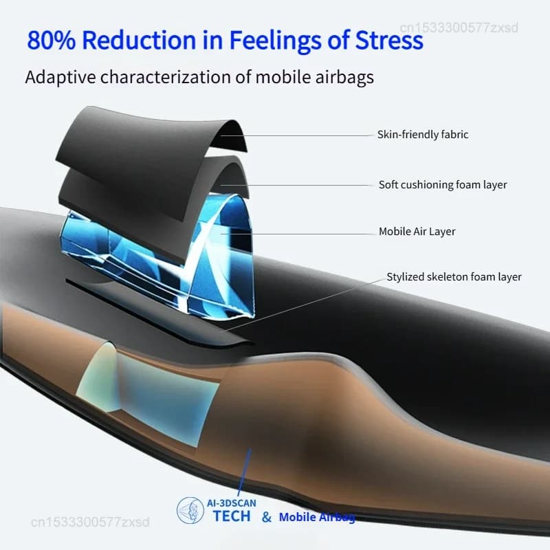 3D contoured sleep eye mask — image 3