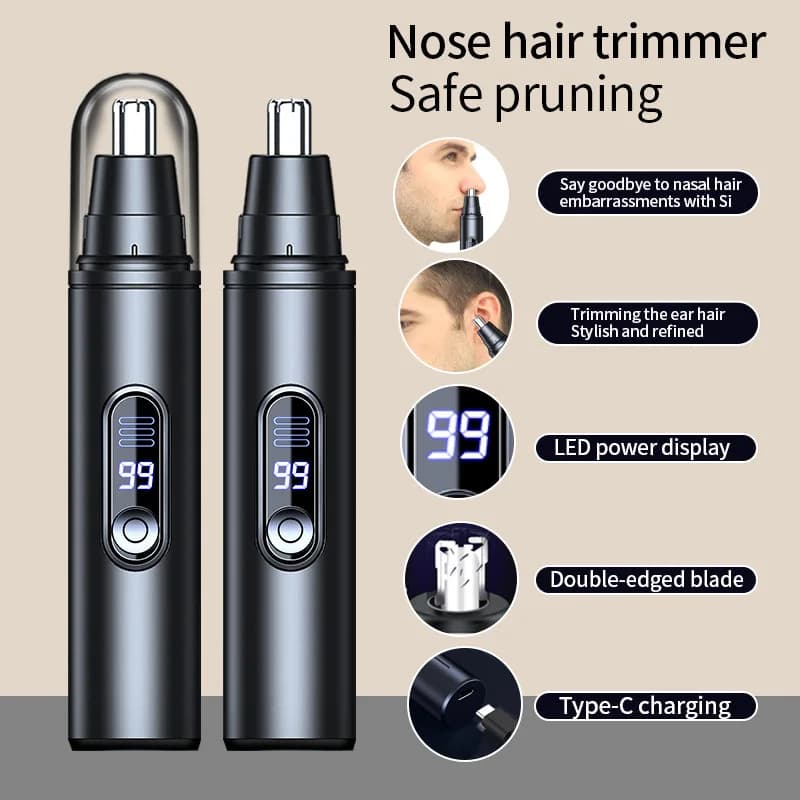 Pocket nose and ear hair trimmer — image 1