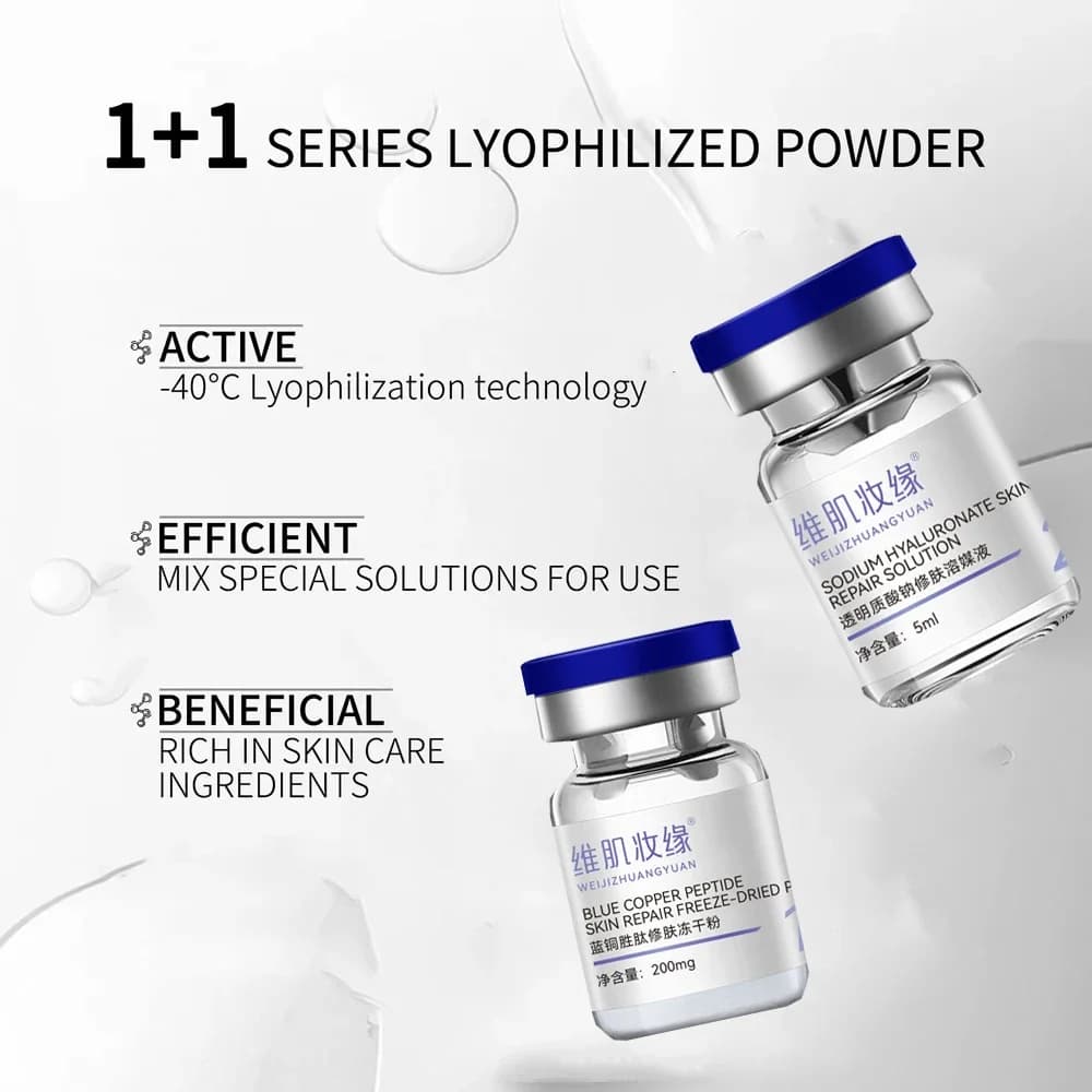 Effective Peptide 99% GHK-CU Copper Lyophilized Powder For — image 5