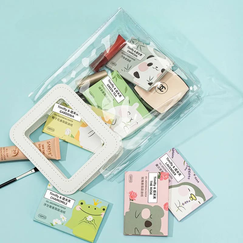 facial oil-absorbing paper sheets — image 6