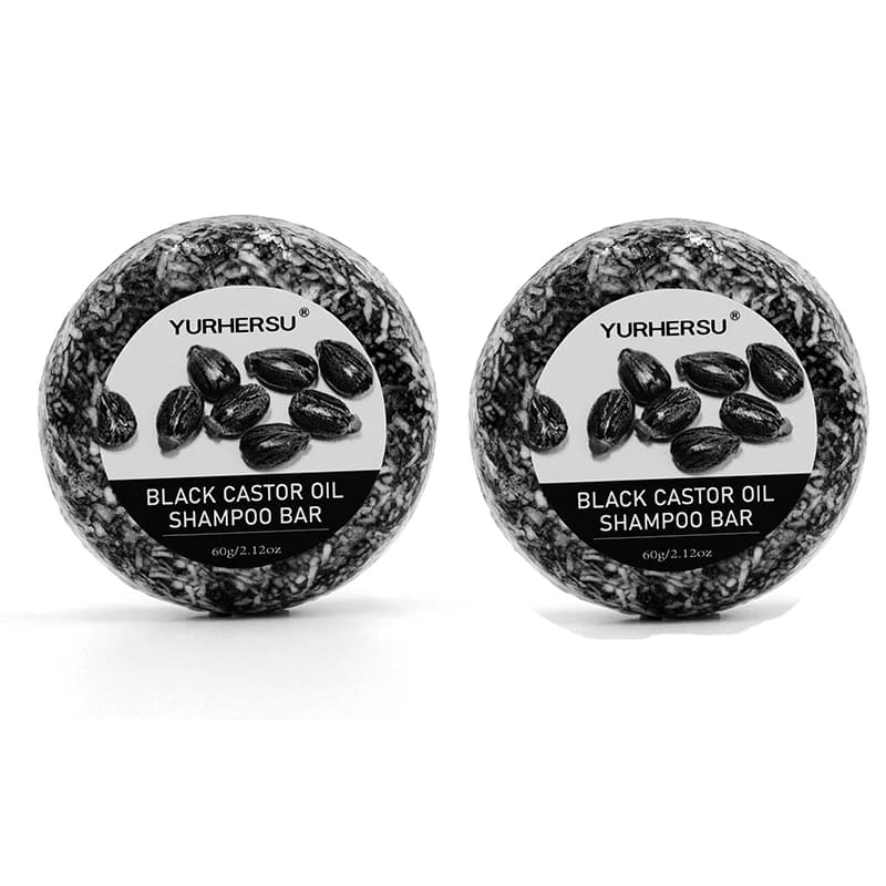 black castor 2-in-1 shampoo bar — image 8