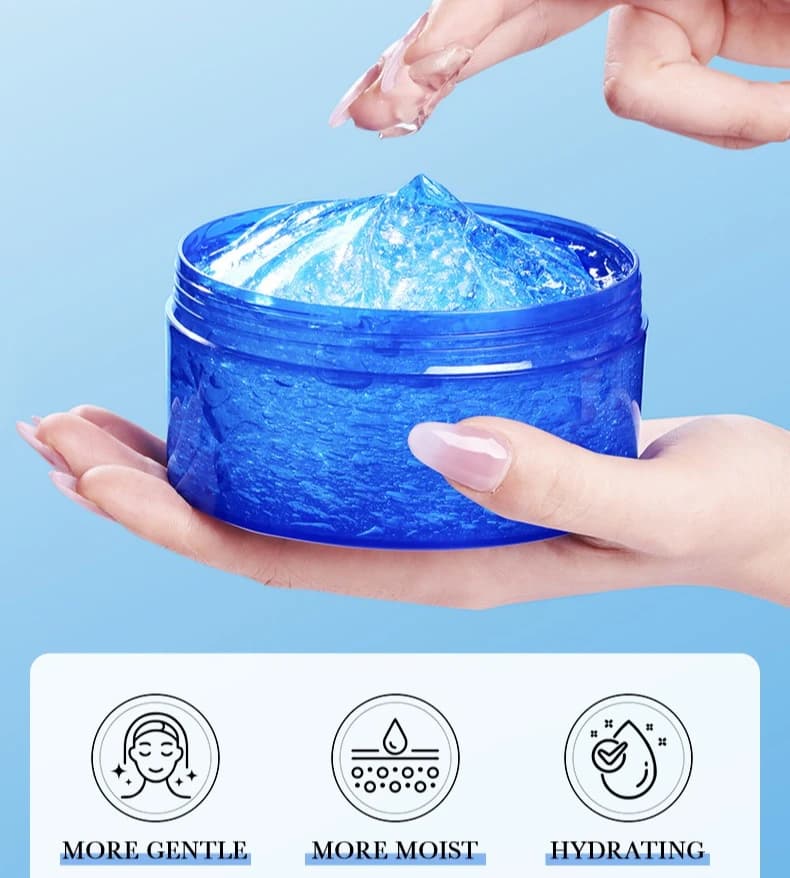 Aloe vera hydrating gel with vitamin C and collagen in a 300 g jar — image 6