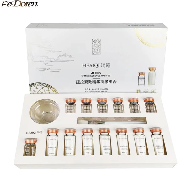 collagen and hyaluronic acid face mask sheet — image 1