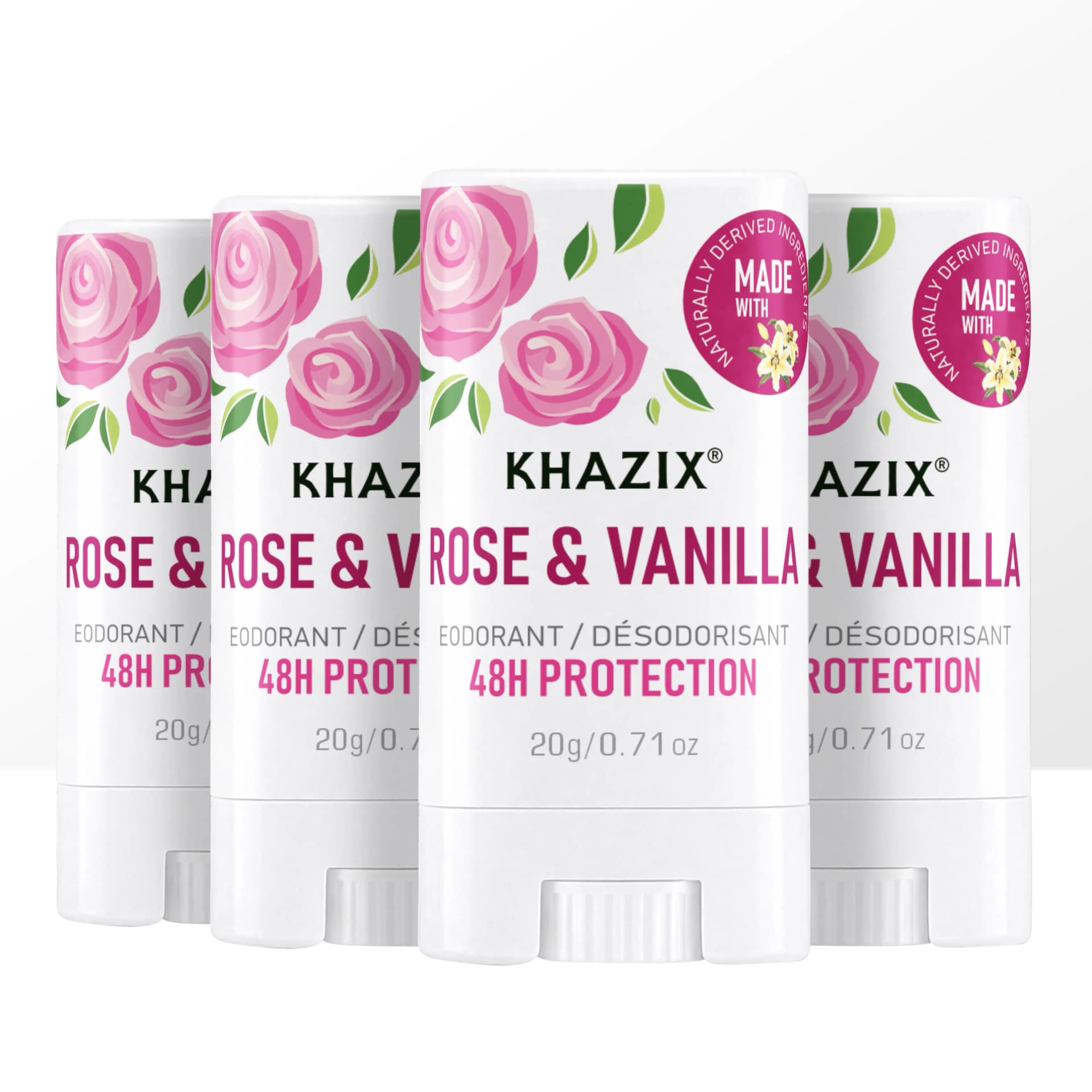 Shea butter deodorant stick in white tube — image 1