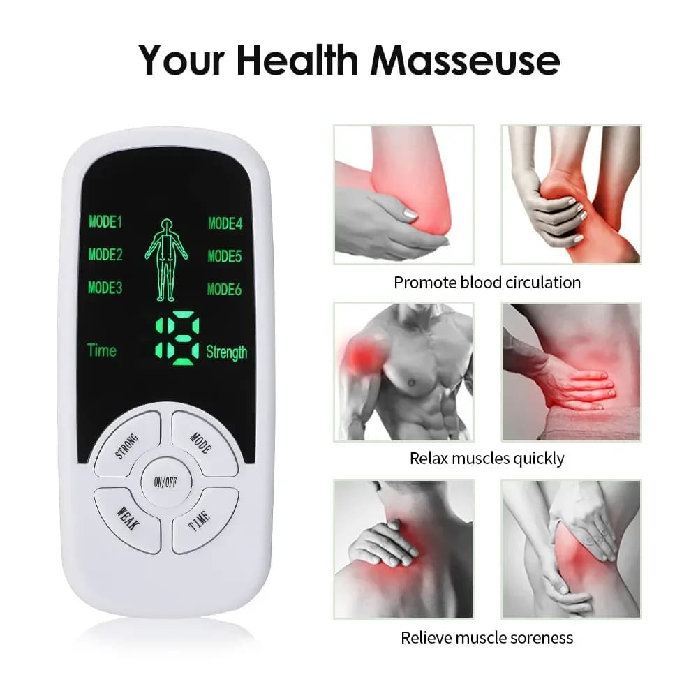 Pulse electric muscle stimulator for back and body — image 4