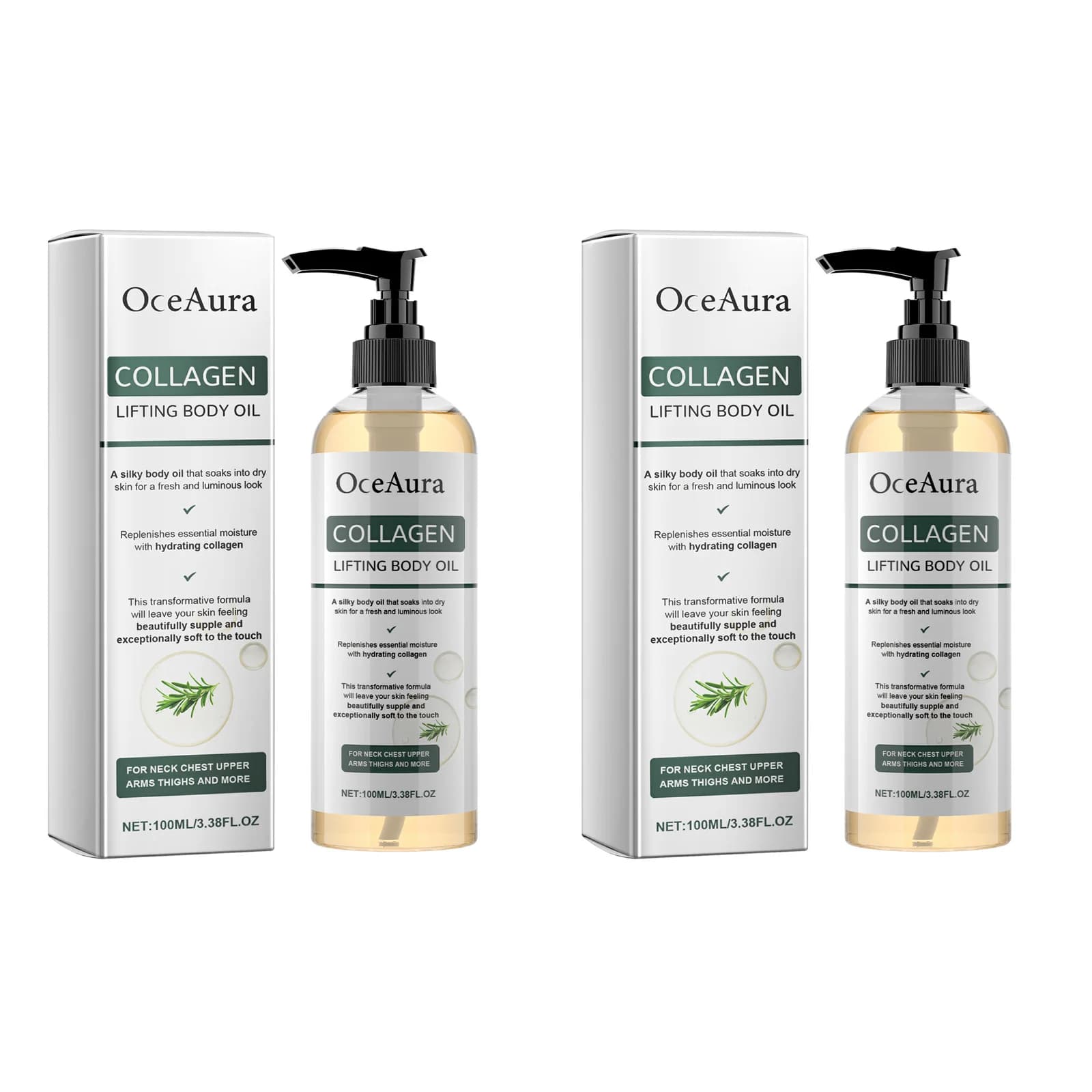 collagen body oil bottle 100ml — image 7