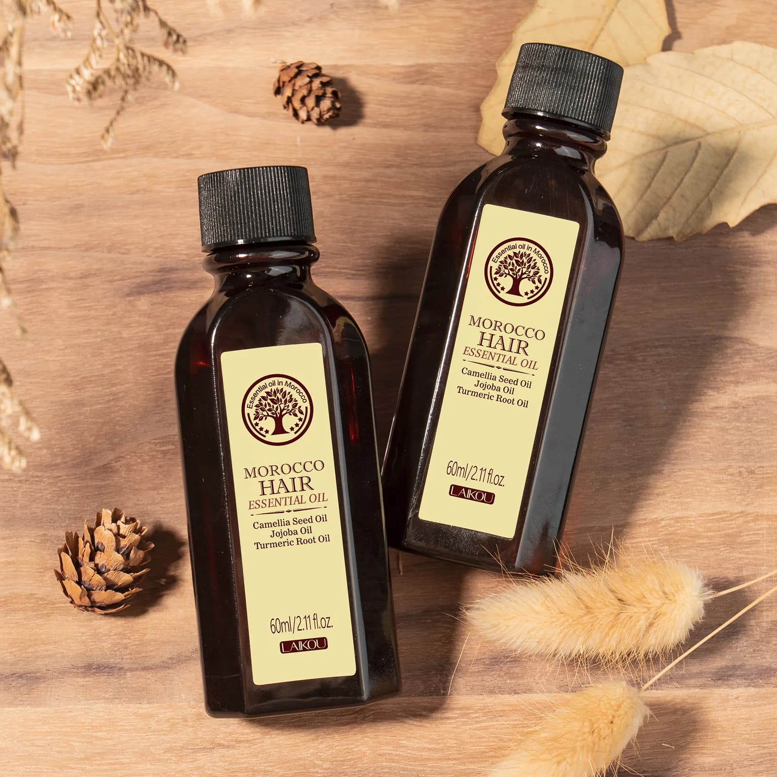 Morocco hair essential oil bottle 60ml — image 4