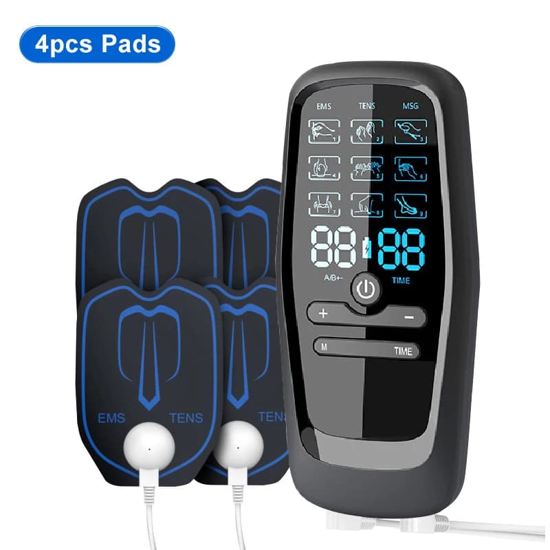 hand holding compact TENS muscle stimulator — image 7