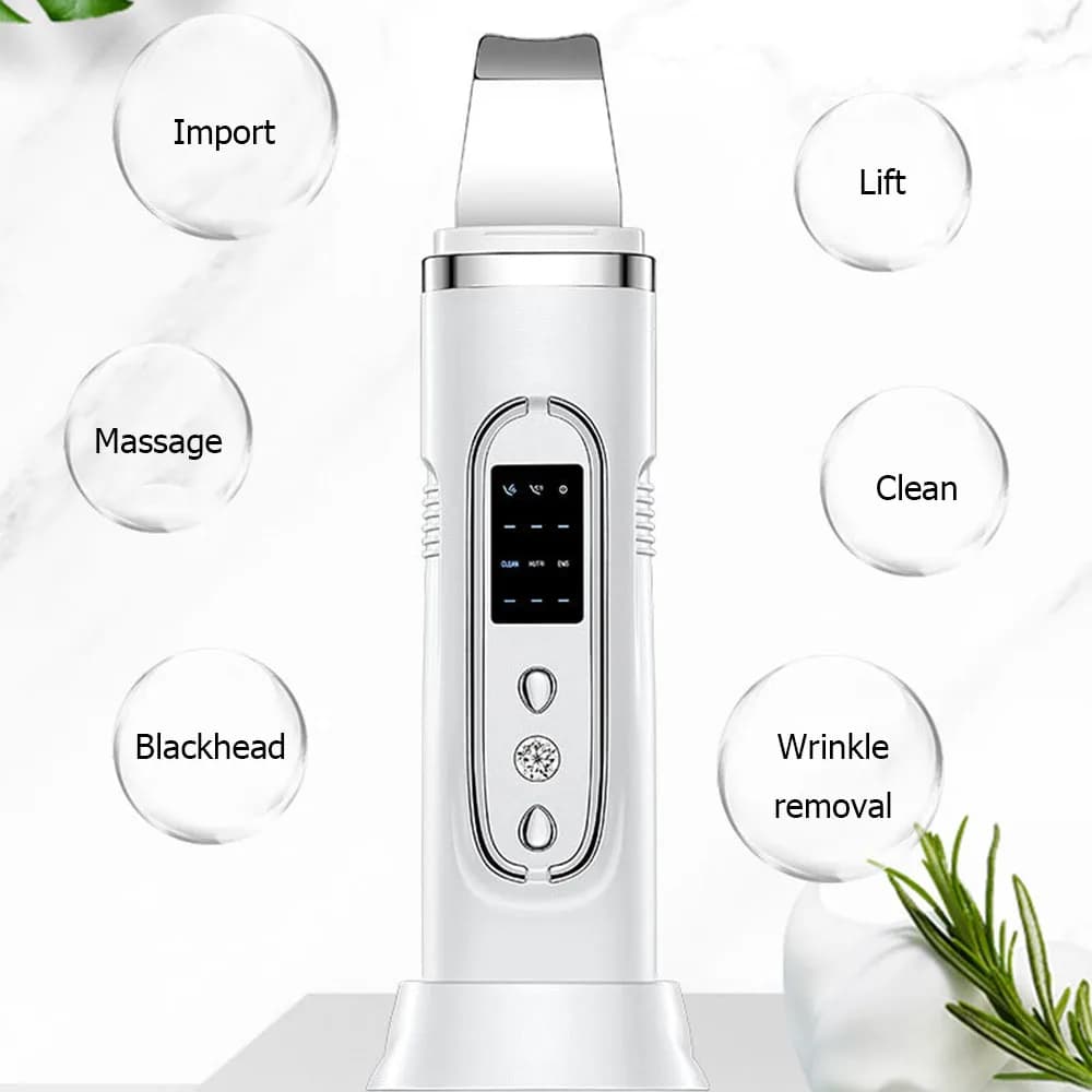 Ultrasonic skin scrubber facial cleansing device — image 4