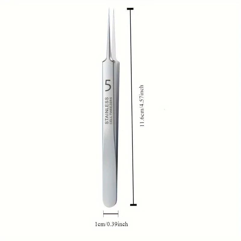 extra fine #5 acne and blackhead removal tweezers — image 4