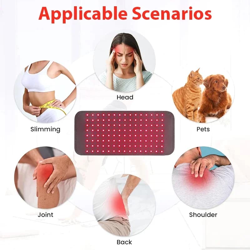 red and infrared light therapy pad — image 5