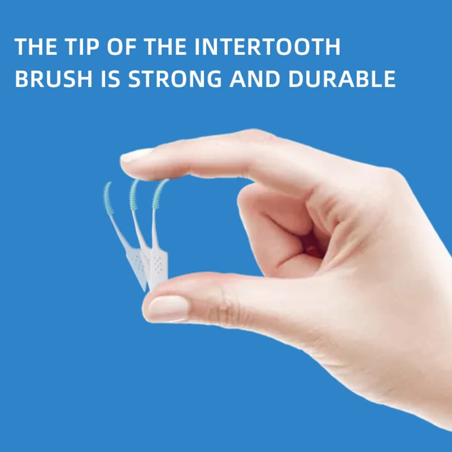soft rubber interdental brushes pack of 150 — image 4