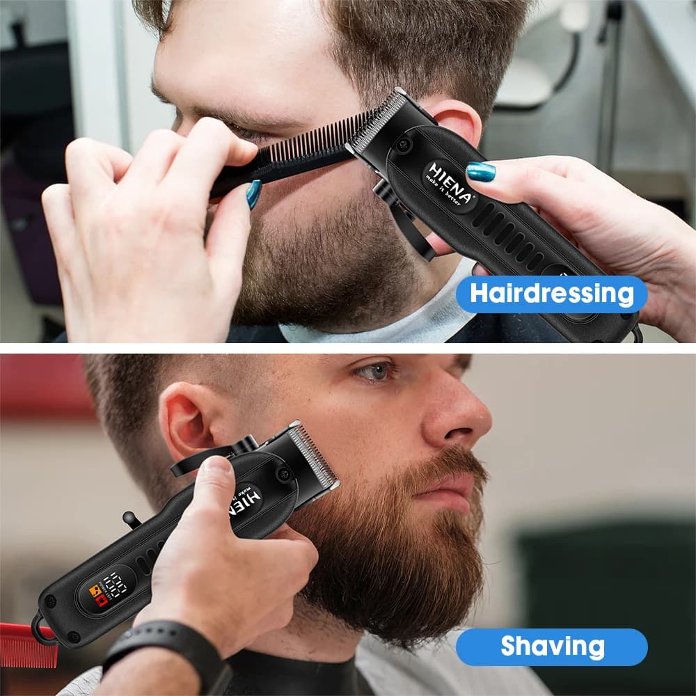 electric hair clipper with LED display — image 6