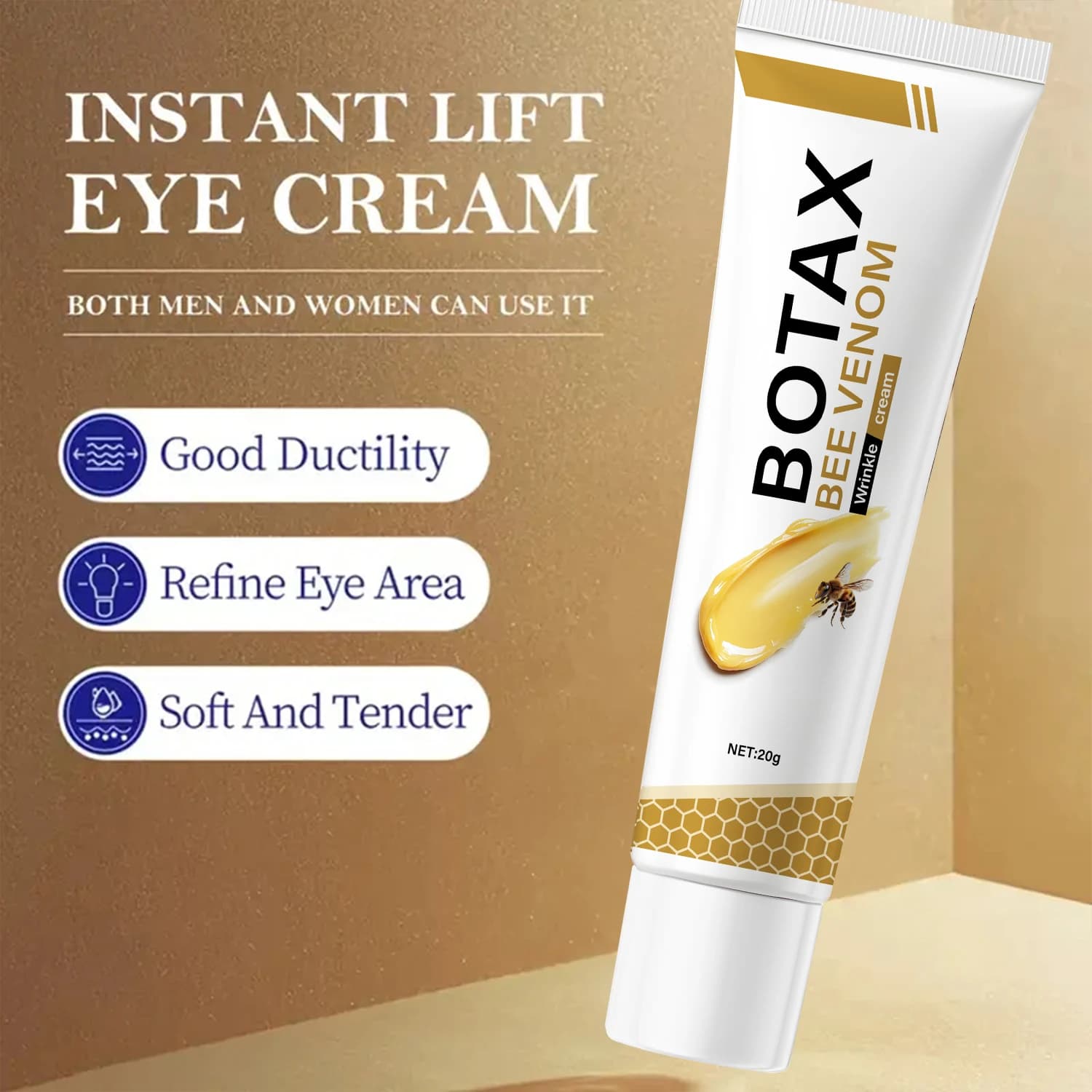 Instant lift eye cream tube — image 4