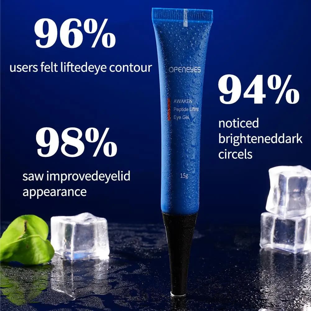 Openeyes Awaken peptide lifting eye gel tube — image 3