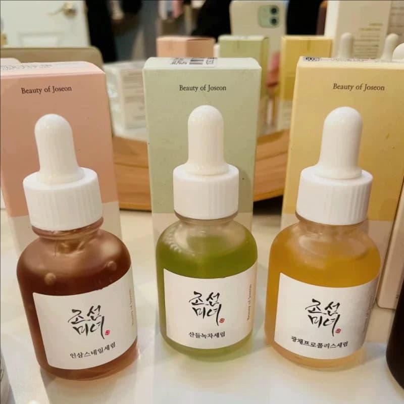 green tea calming facial serum bottle — image 5