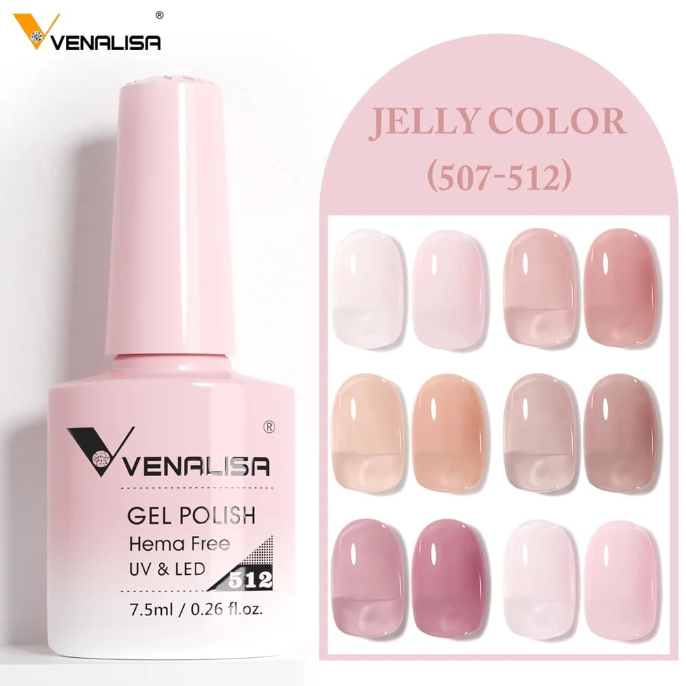 Venalisa HEMA TPO FREE Nail Gel Polish Glitter Gorgeous Full — image 3