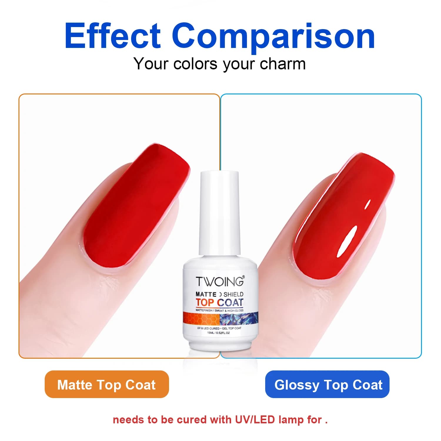 Diamond gel top coat bottle 15 ml — image 5