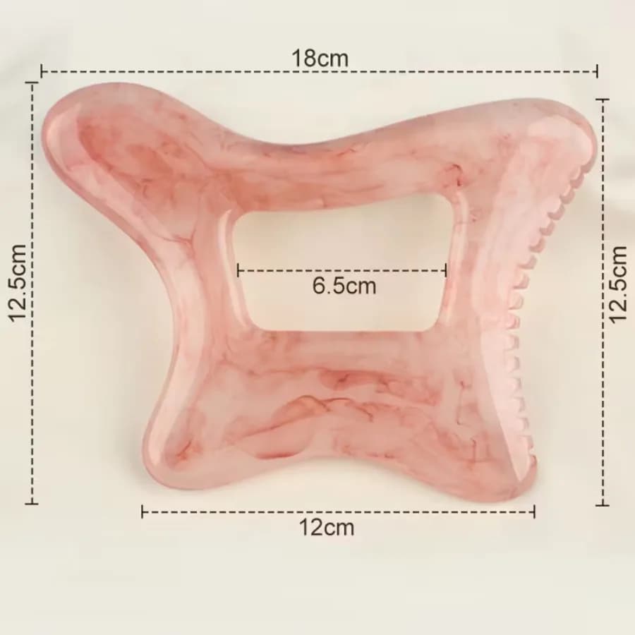 large resin gua sha body massager — image 2