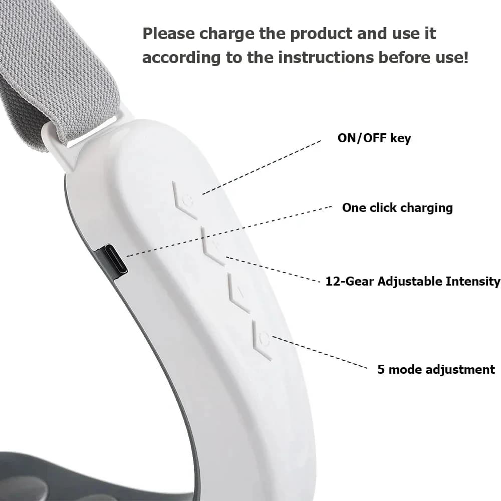 V Face facial massager with V‑shaped lifting belt — image 6