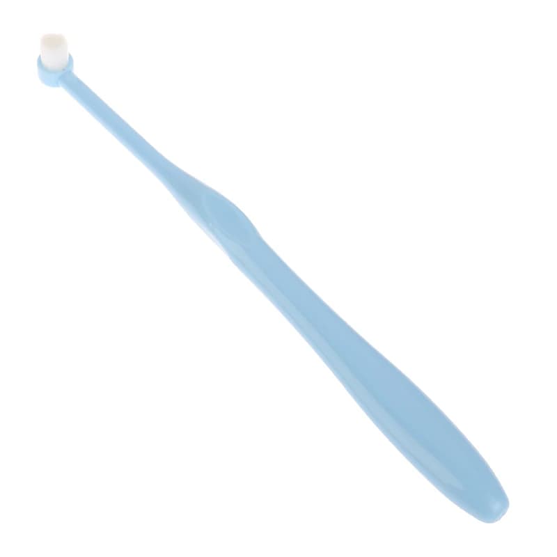 soft single-beam interdental brush for orthodontic cleaning — image 7