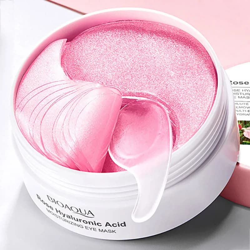Rose hyaluronic acid eye mask sheet — image 2